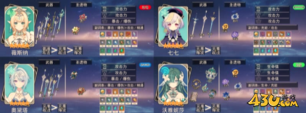 原神沃雅妮莎星扩散毕业队怎么玩 沃雅妮莎星扩散毕业队玩法攻略